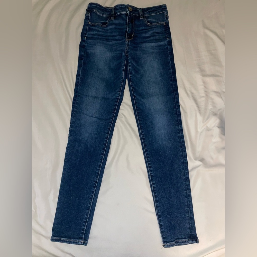 American Eagle High Rise Skinny Jeans